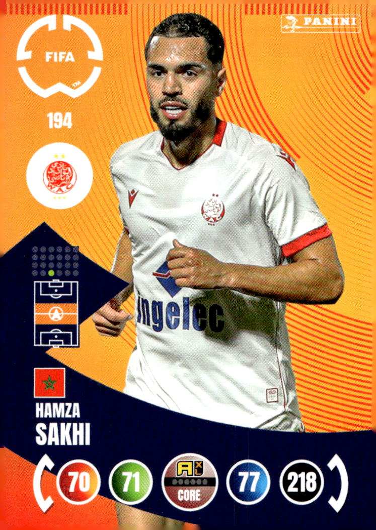 HAMZA SAKHI 2025 Panini Club World Cup