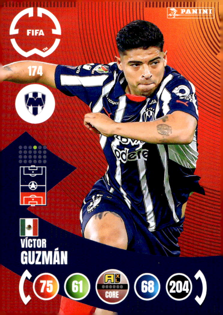 VICTOR GUZMAN 2025 Panini Club World Cup