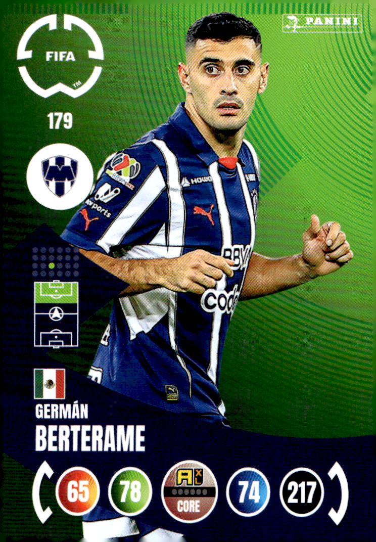 GERMAN BERTERAME 2025 Panini Club World Cup