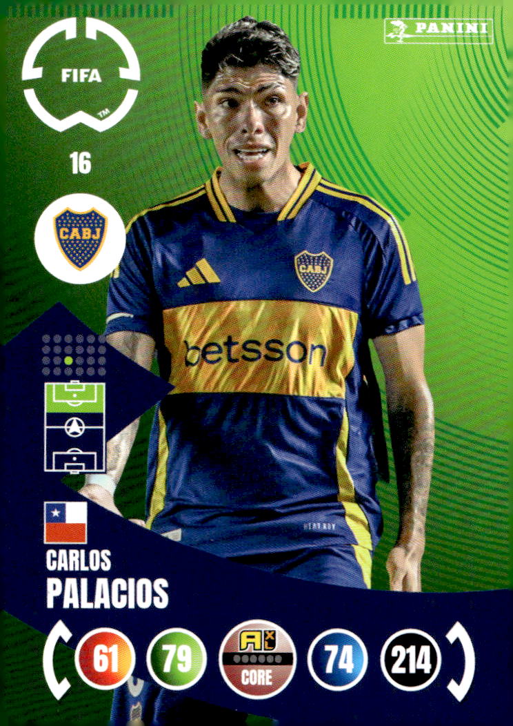 CARLOS PALACIOS 2025 Panini Club World Cup