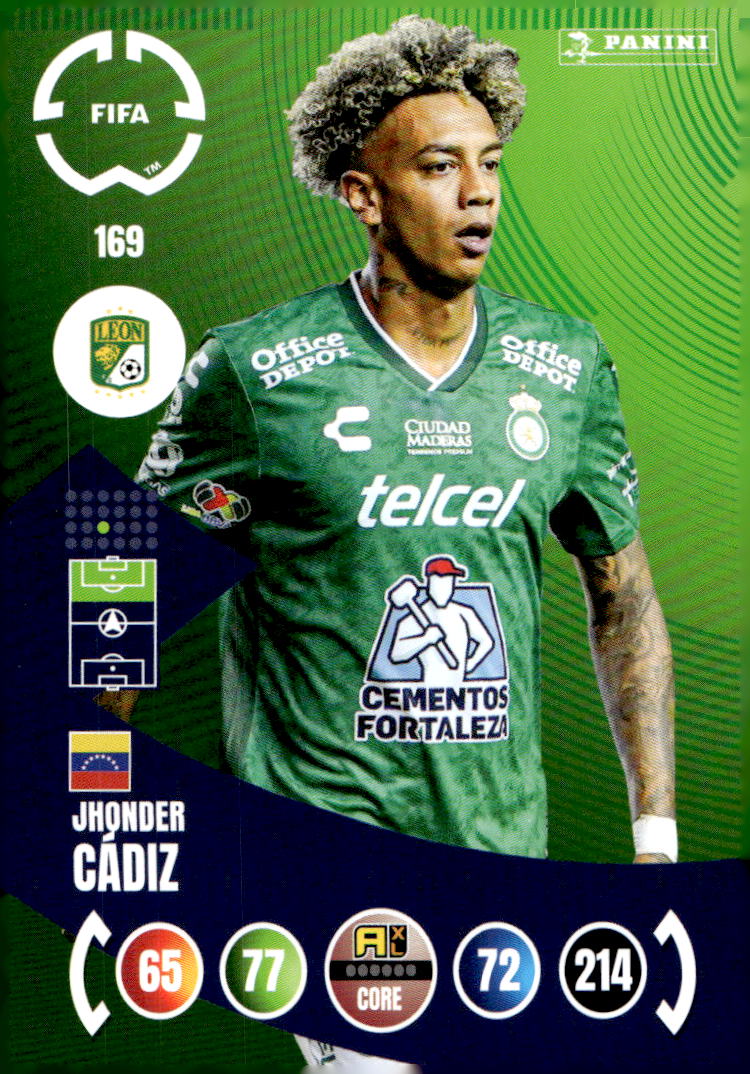 JHONDER CADIZ 2025 Panini Club World Cup