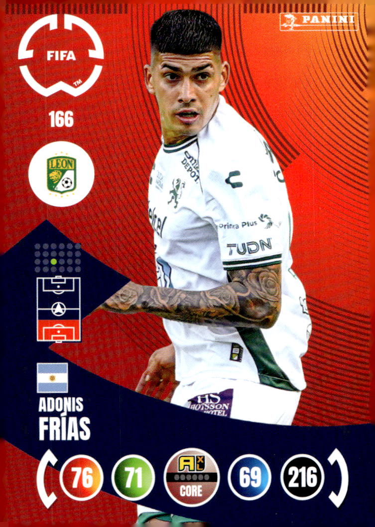 ADONIS FRIAS 2025 Panini Club World Cup