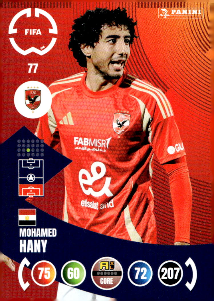 MOHAMED HANY 2025 Panini Club World Cup