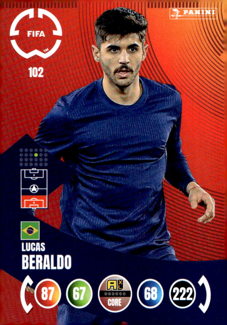 LUCAS BERALDO 2025 Panini Club World Cup