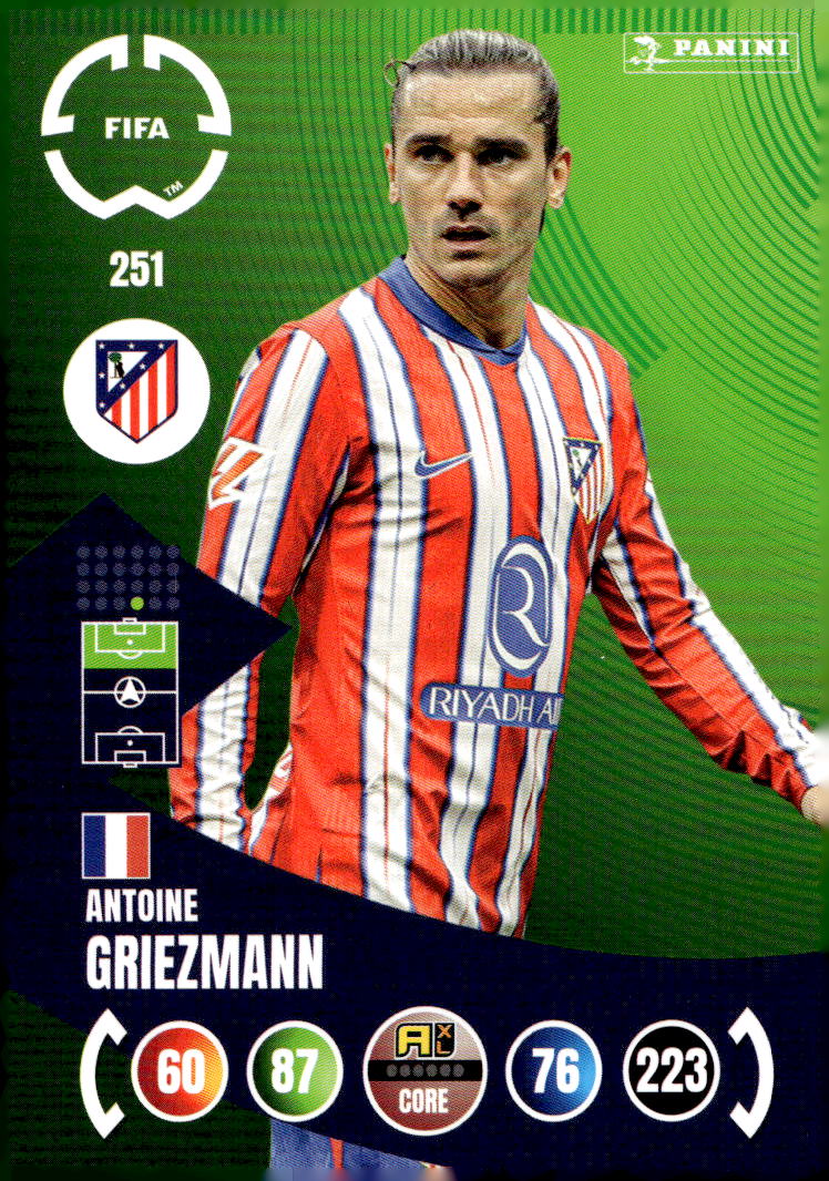 ANTOINE GRIEZMANN 2025 Panini Club World Cup