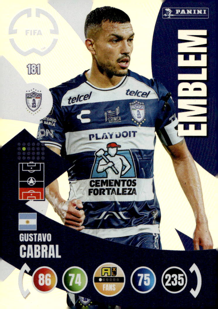 Emblem GUSTAVO CABRAL 2025 Panini Club World Cup