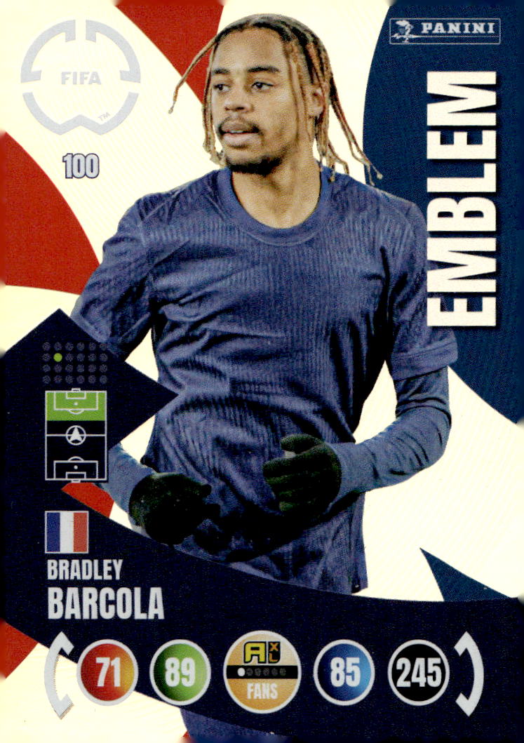 Emblem BRADLEY BARCOLA 2025 Panini Club World Cup