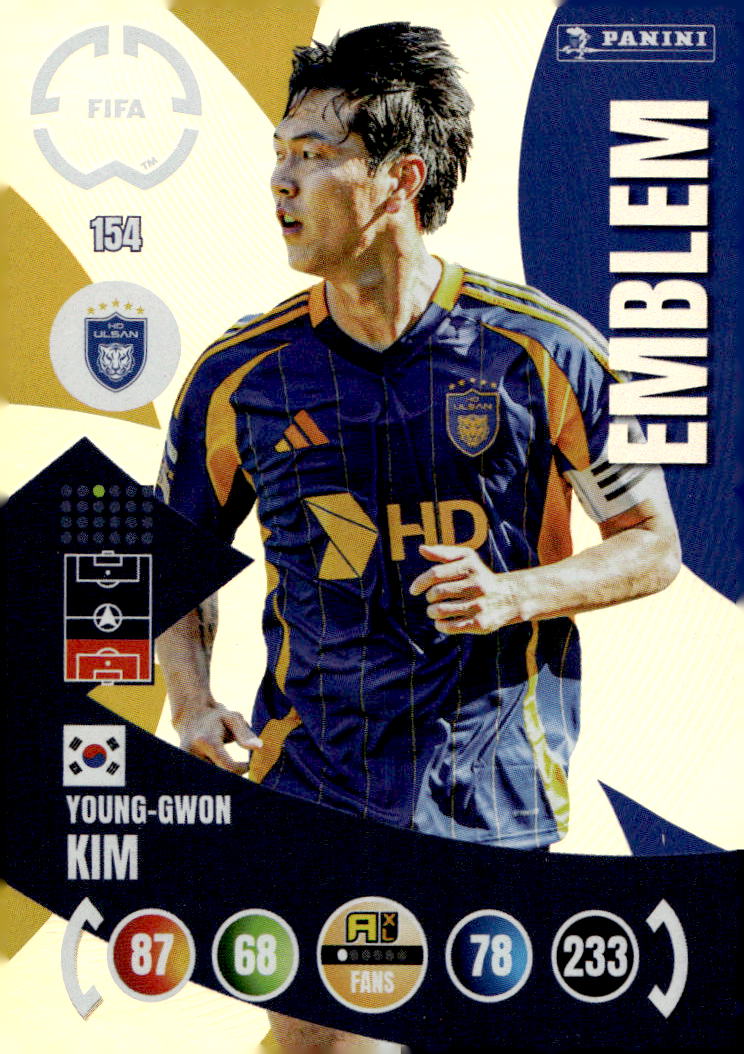 Emblem YOUNG-GWON KIM 2025 Panini Club World Cup