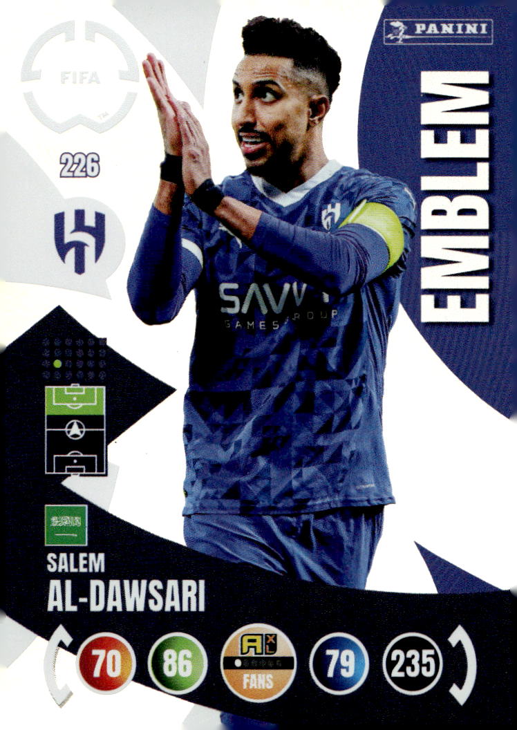 Emblem SALEM AL-DAWSARI 2025 Panini Club World Cup