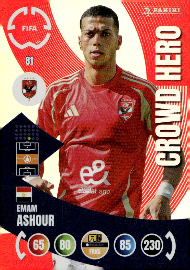 Crowd Hero EMAM ASHOUR 2025 Panini Club World Cup