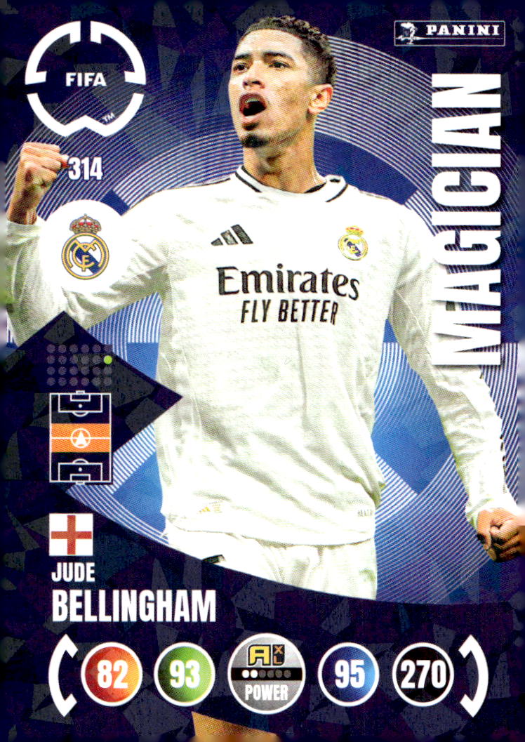 Magician JUDE BELLINGHAM 2025 Panini Club World Cup