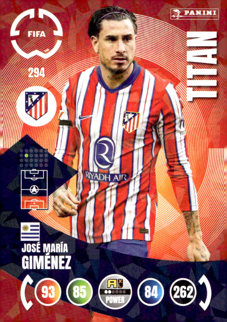 Titan JOSE MARIA GIMENEZ 2025 Panini Club World Cup