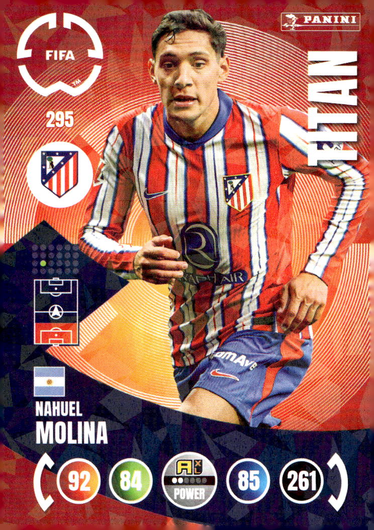Titan NAHUEL MOLINA 2025 Panini Club World Cup