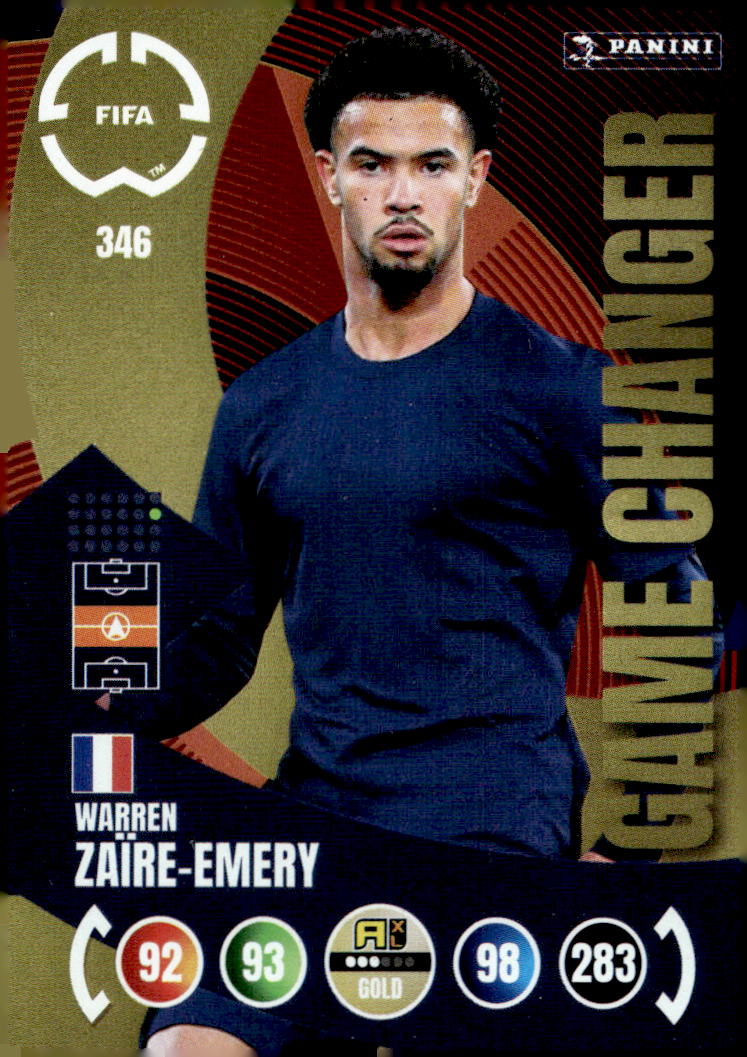 Game Changer WARREN ZAIRE-EMERY 2025 Panini Club World Cup