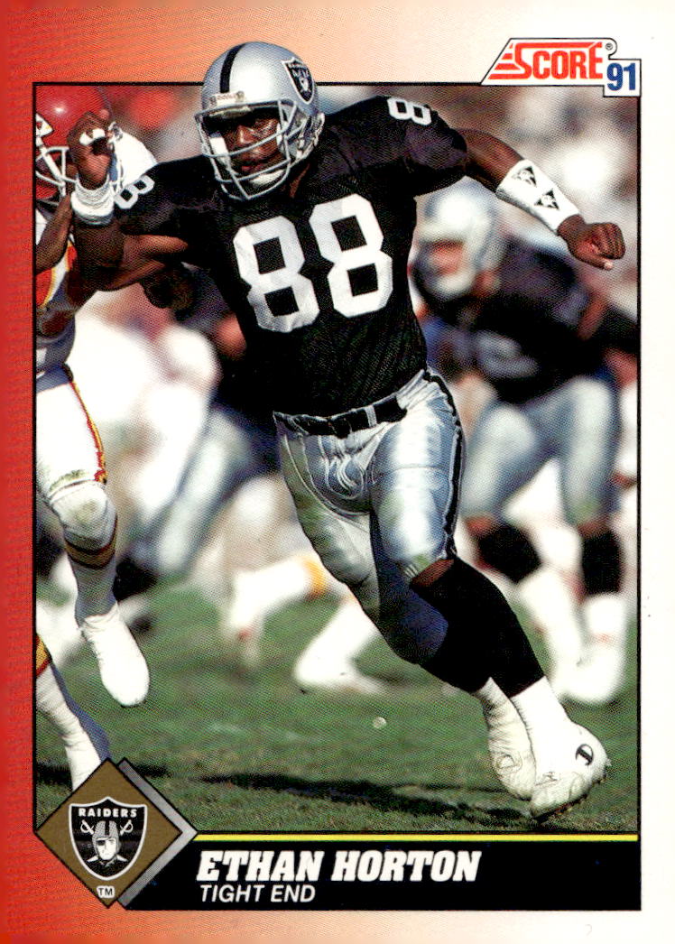ETHAN HORTON 1991 Score NFL