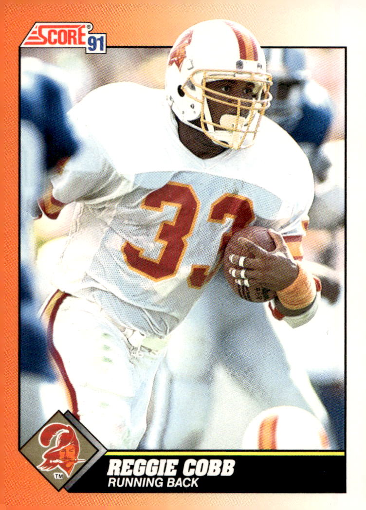 REGGIE COBB 1991 Score NFL