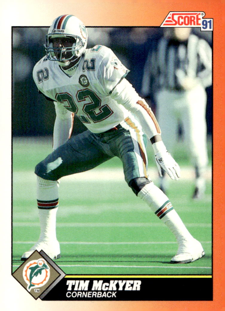 TIM MCKYER 1991 Score NFL
