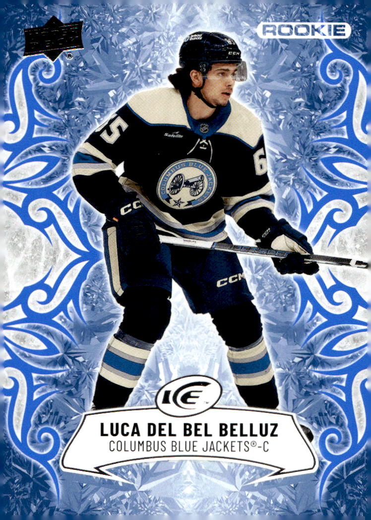 Rookie LUCA DEL BEL BELLUZ 24-25 UD Ice
