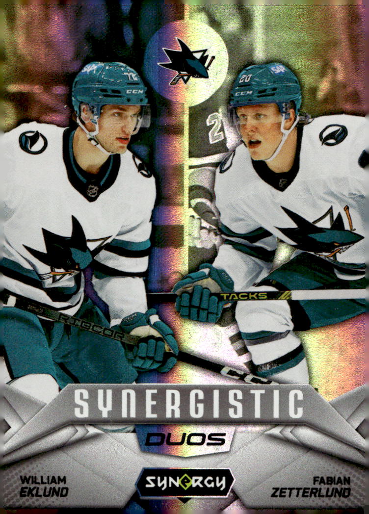 Synergistic Duos WILLIAM EKLUND/FABIAN ZETTERLUND 24-25 UD Synergy