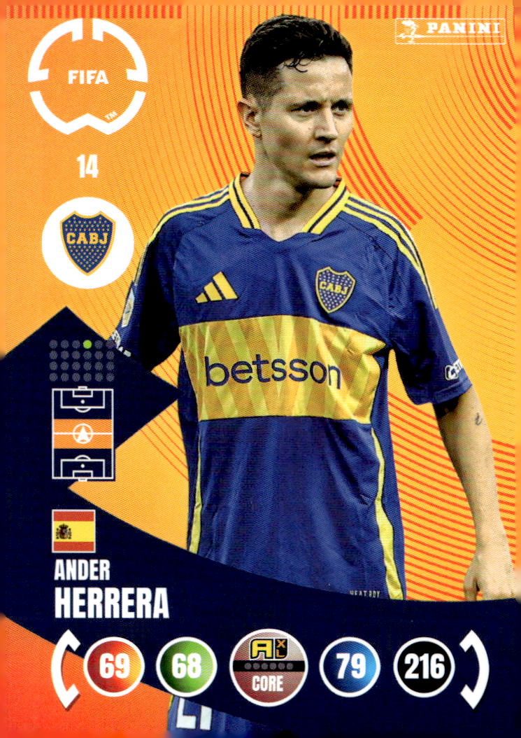 ANDER HERRERA 2025 Panini Club World Cup