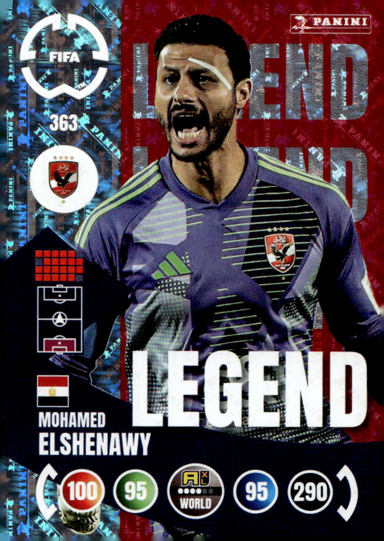 Legend MOHAMED ELSHENAWY 2025 Panini Club World Cup