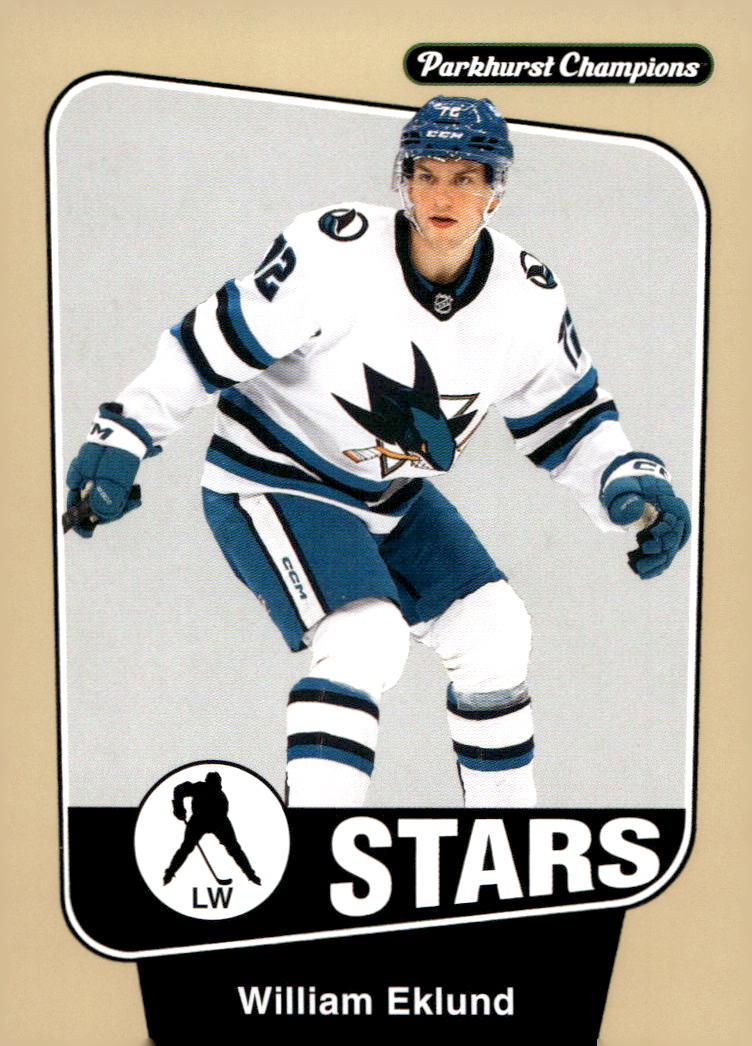 SP Stars WILLIAM EKLUND 24-25 UD Parkhurst Champions