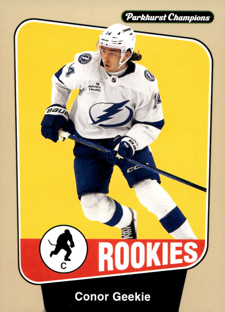 Rookie SP CONOR GEEKIE 24-25 UD Parkhurst Champions