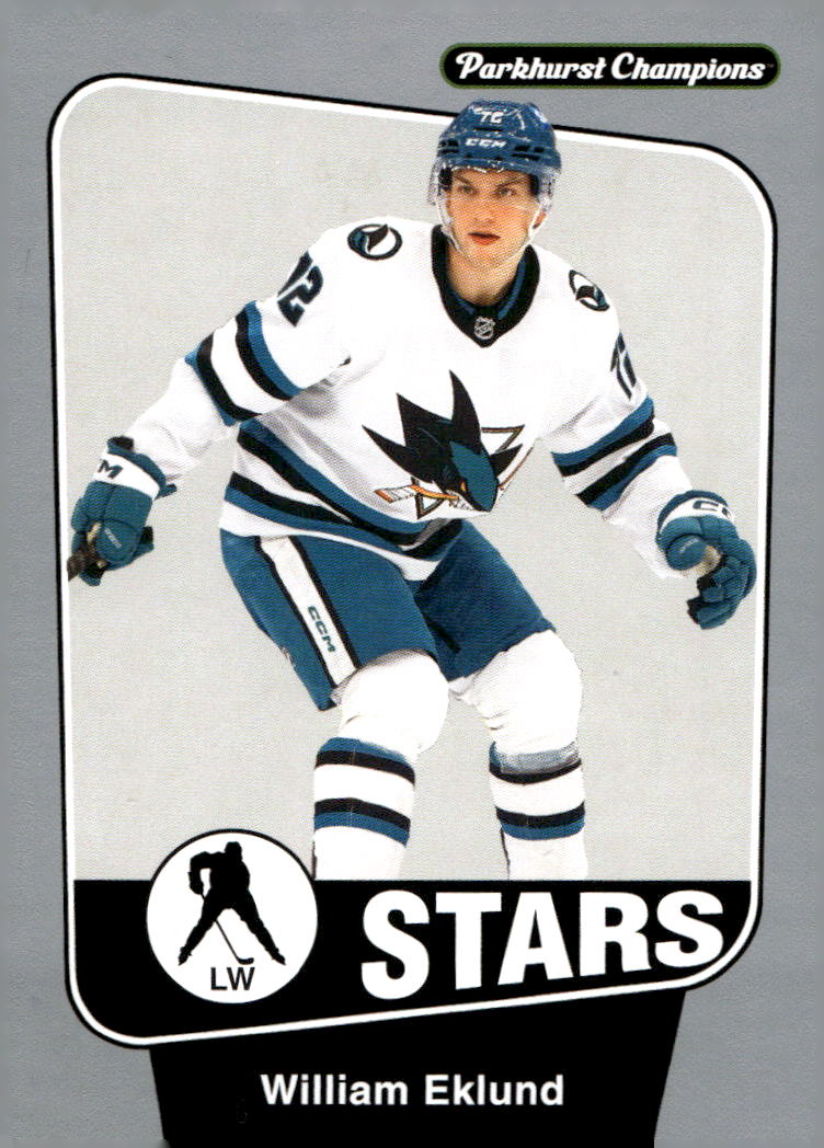 SP Silver Stars WILLIAM EKLUND 24-25 UD Parkhurst Champions