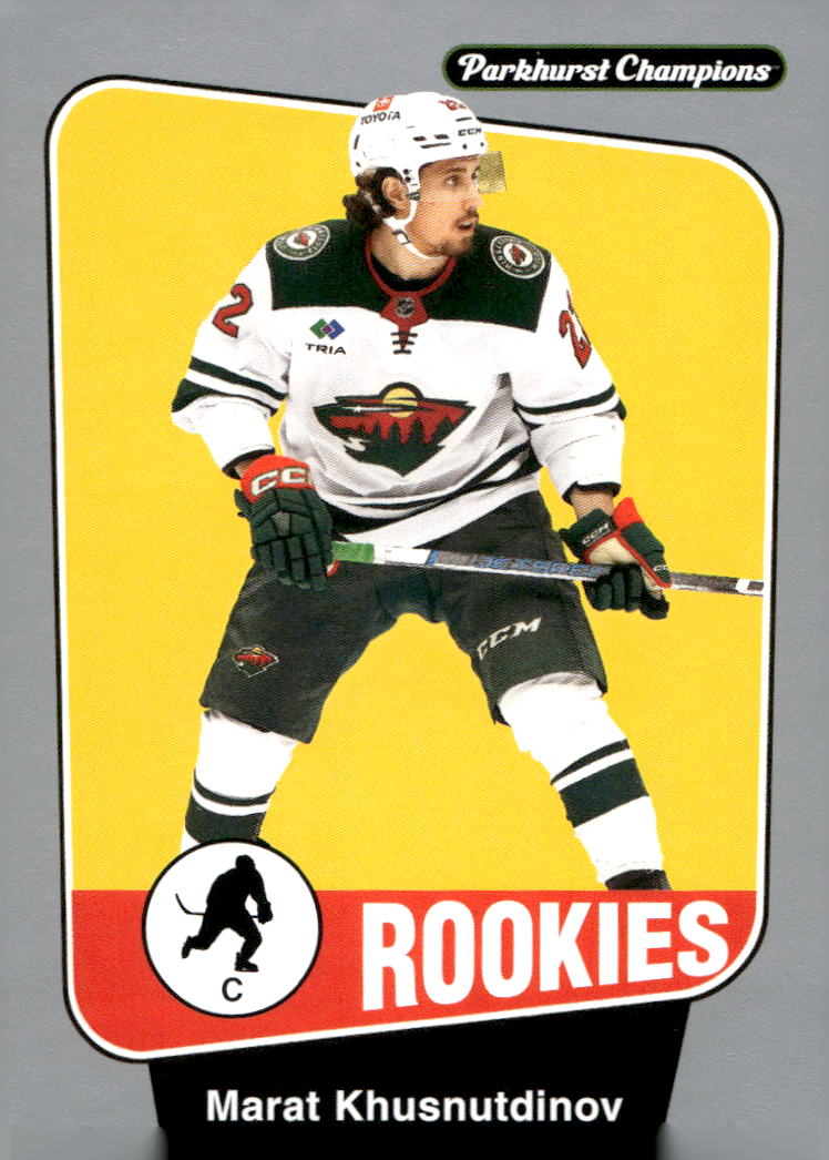 Rookie SP Silver MARAT KHUSNUTDINOV 24-25 UD Parkhurst Champions