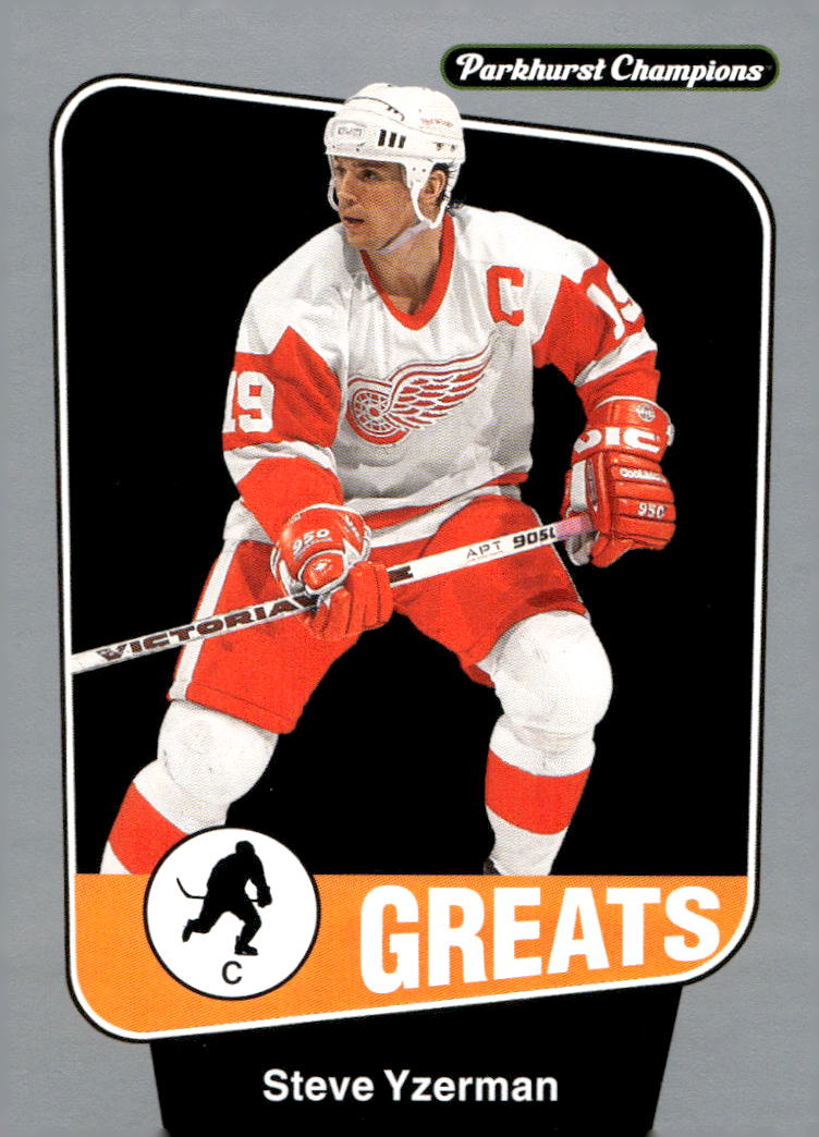 Silver SP Greats STEVE YZERMAN 24-25 UD Parkhurst Champions