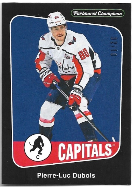 Black PIERRE-LUC DUBOIS 24-25 UD Parkhurst Champions /10
