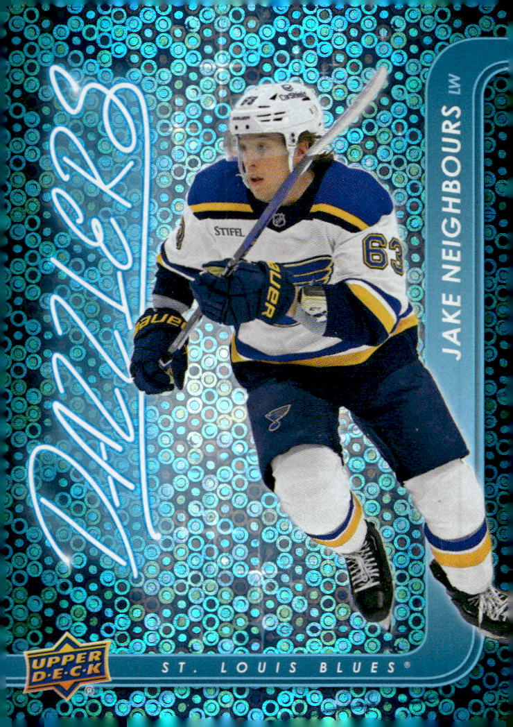 Dazzlers Blue JAKE NEIGHBOURS 24-25 UD Series 2