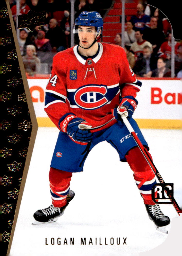 Rookie 94-95 Rookie Tribute Die Cuts LOGAN MAILLOUX 24-25 UD Series 2