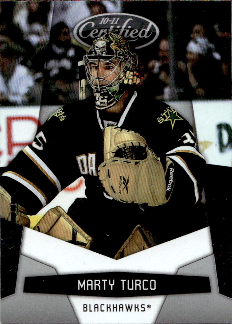 MARTY TURCO 10-11 Panini Certified Hockey