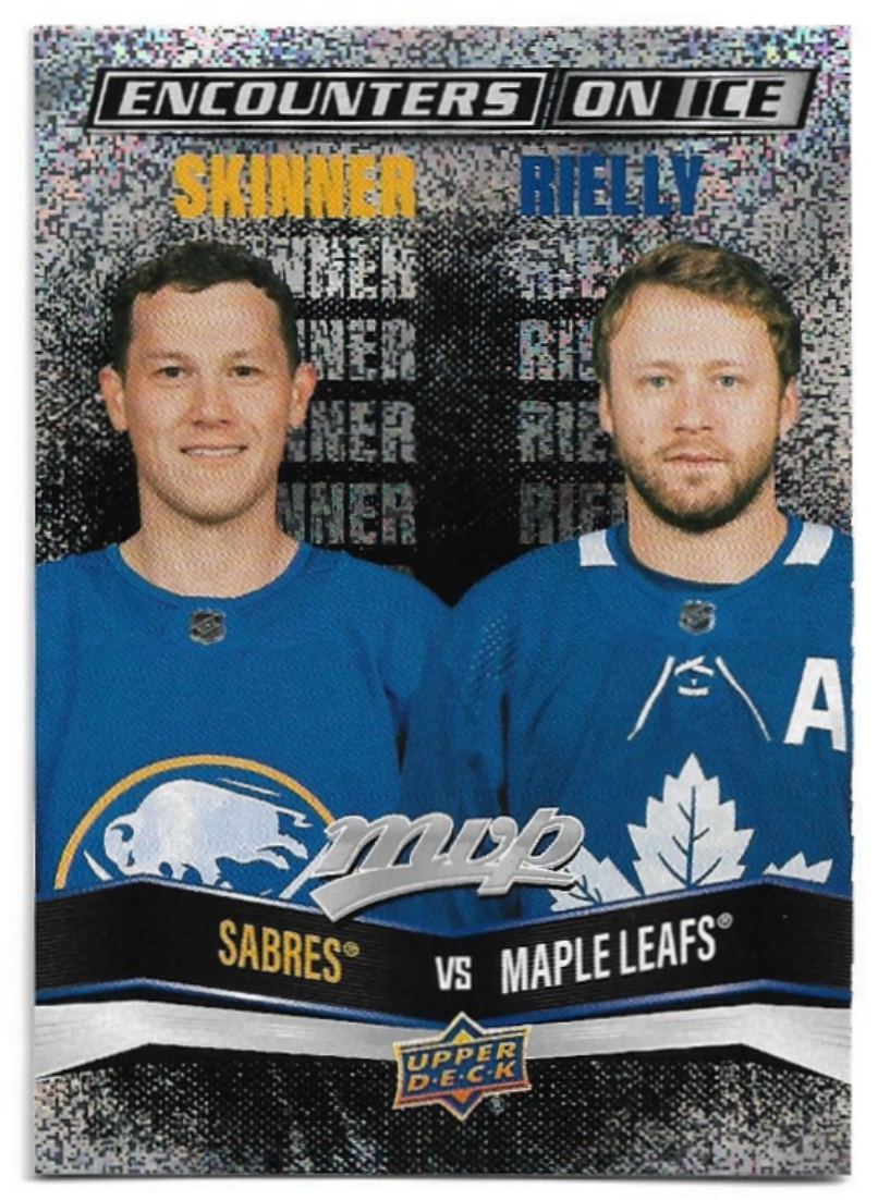 Encounters on Ice JEFF SKINNER/MORGAN RIELLY 22-23 UD MVP