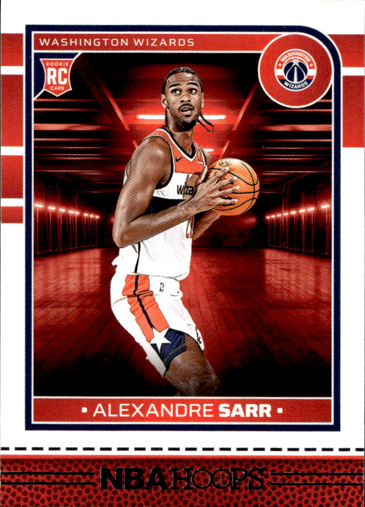 Rookie ALEXANDRE SARR 24-25 Panini Hoops Basketball