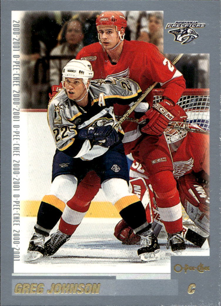 GREG JOHNSON 00-01 O-Pee-Chee