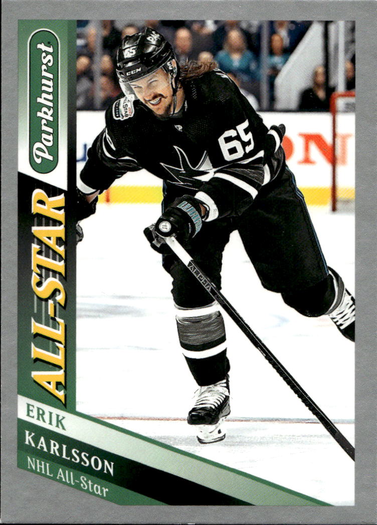 Silver All-Star ERIK KARLSSON 19-20 UD Parkhurst