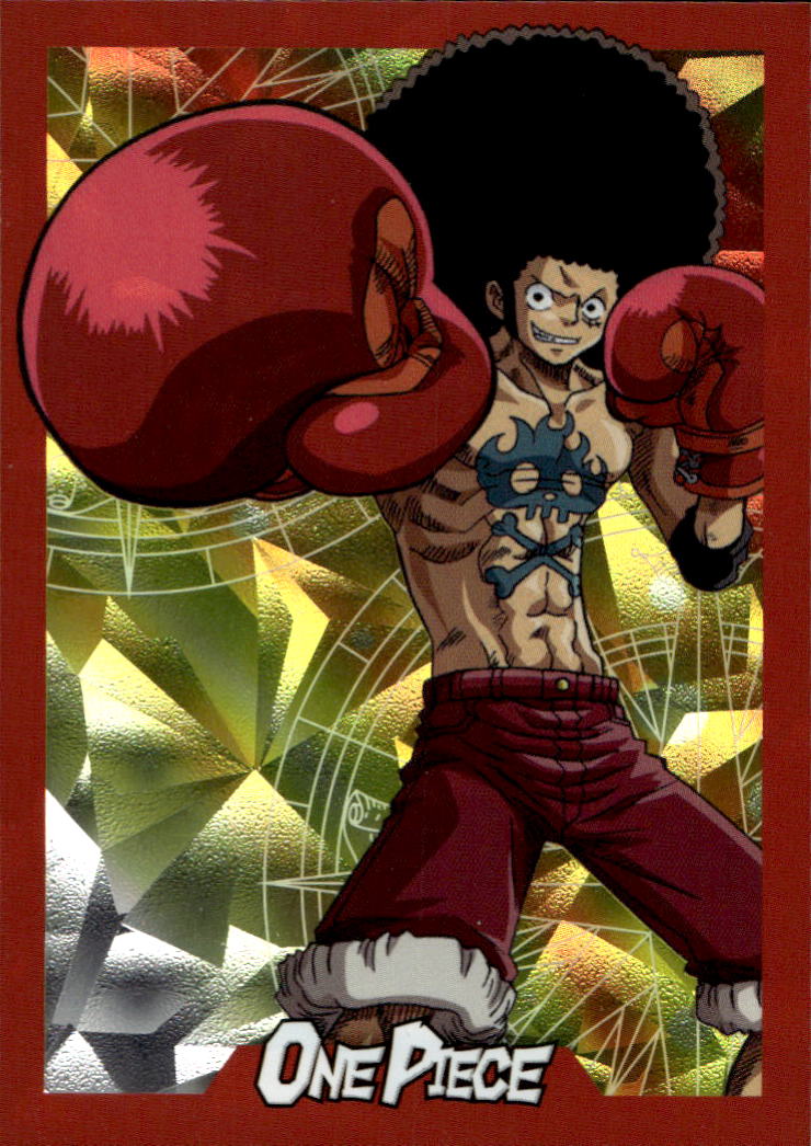 Paralel - Afro MONKEY D. LUFFY Panini One Piece 25th Anniversary