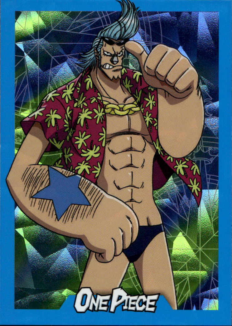 Paralel - FRANKY Before Timeskip Panini One Piece 25th Anniversary