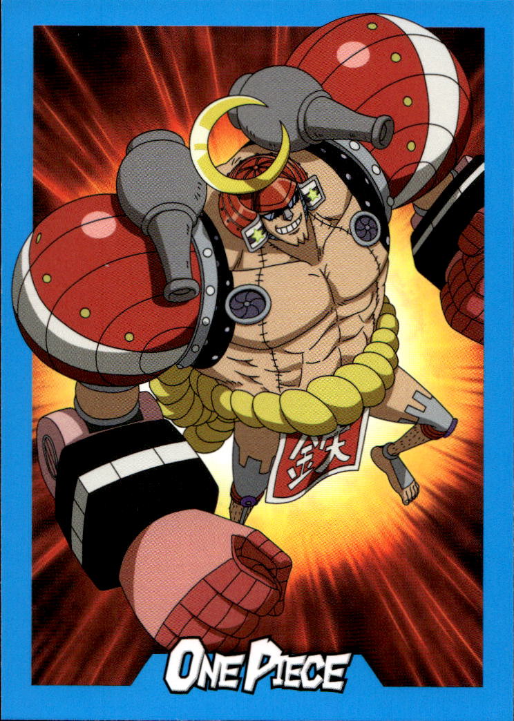 FRANKY After Timeskip Panini One Piece 25th Anniversary