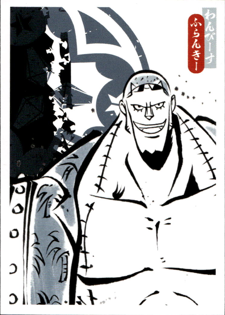 FRANKY Ink Illustration Panini One Piece 25th Anniversary