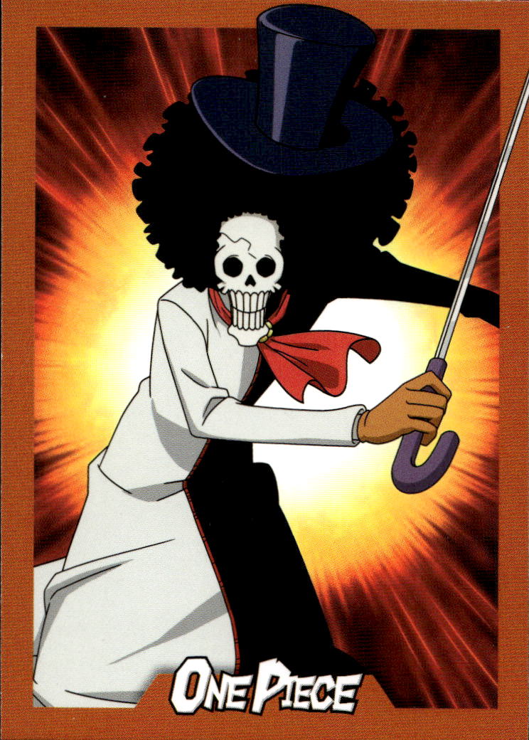 BROOK After Timeskip Panini One Piece 25th Anniversary