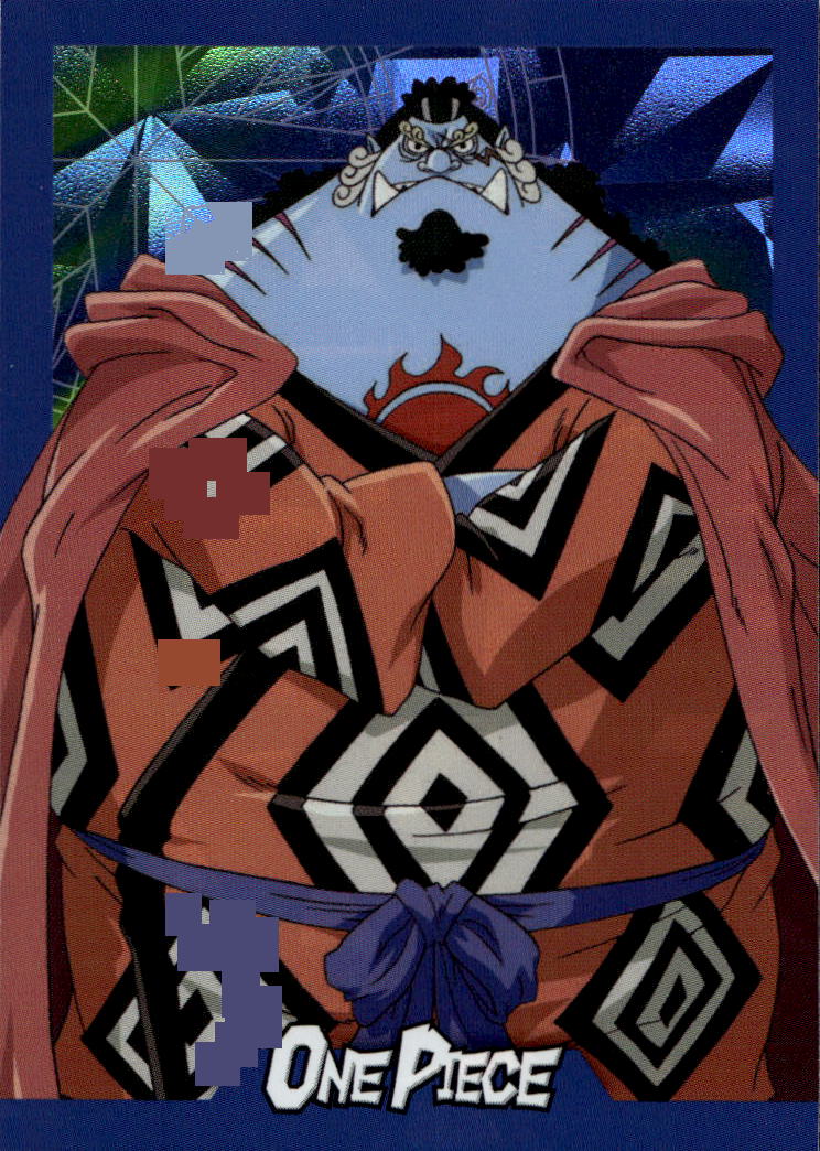 Paralel - JIMBE Before Timeskip Panini One Piece 25th Anniversary