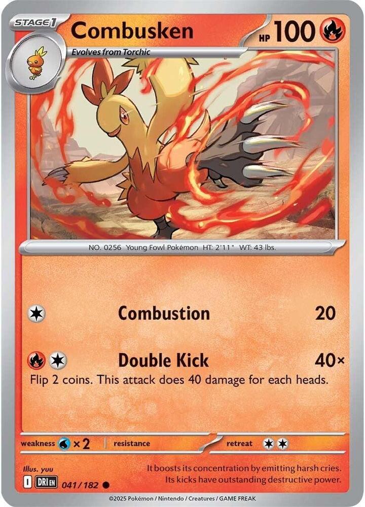 Reverse Holo - COMBUSKEN