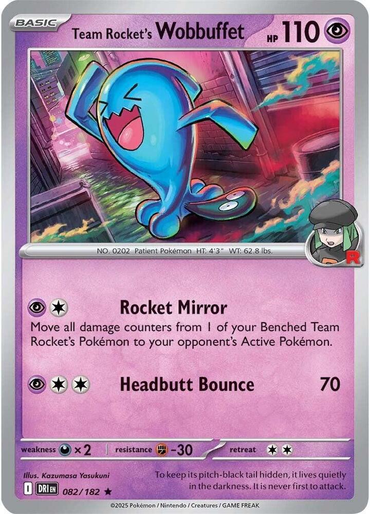 Holo - Team Rocket's WOBBUFFET