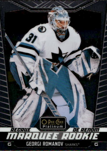 Marquee Rookie GEORGI ROMANOV 24-25 UD O-Pee-Chee OPC Platinum