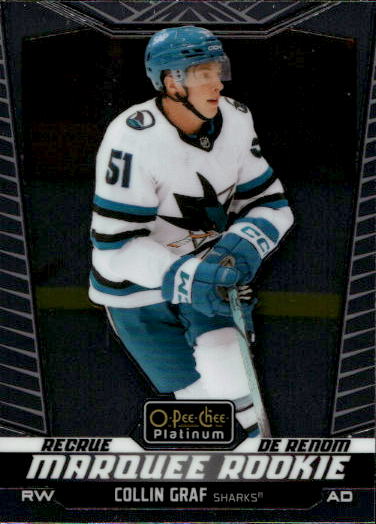 Marquee Rookie COLLIN GRAF 24-25 UD O-Pee-Chee OPC Platinum