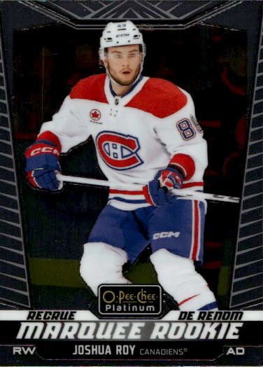 Marquee Rookie JOSHUA ROY 24-25 UD O-Pee-Chee OPC Platinum