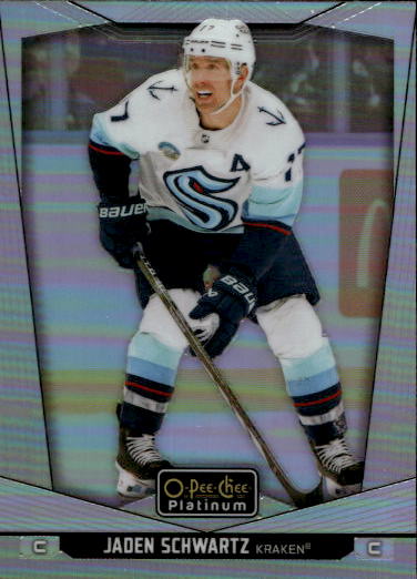 Rainbow JADEN SCHWARTZ 24-25 UD O-Pee-Chee OPC Platinum